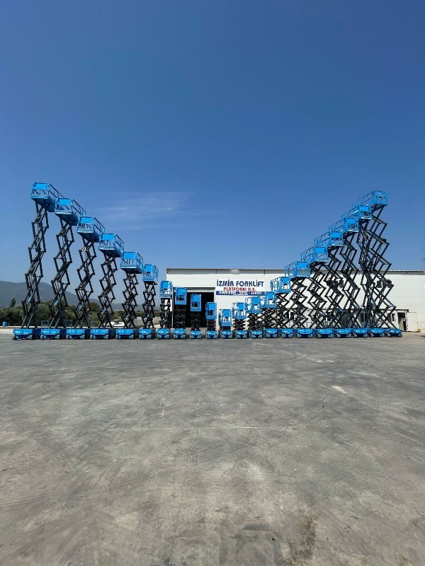 2023 MODEL SINOBOOM MARKA 45 ADET MAKASLI PLATFORM S�PAR���M�Z F�LOMUZA KATILMI�TIR.